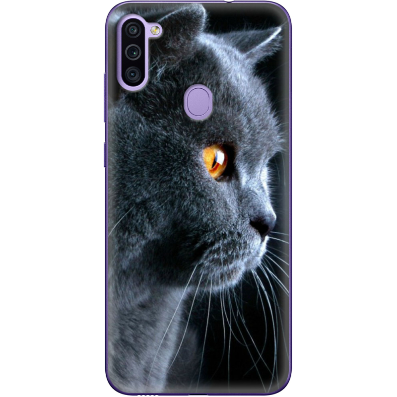 Чехол BoxFace Samsung Galaxy M11 (M115) English cat