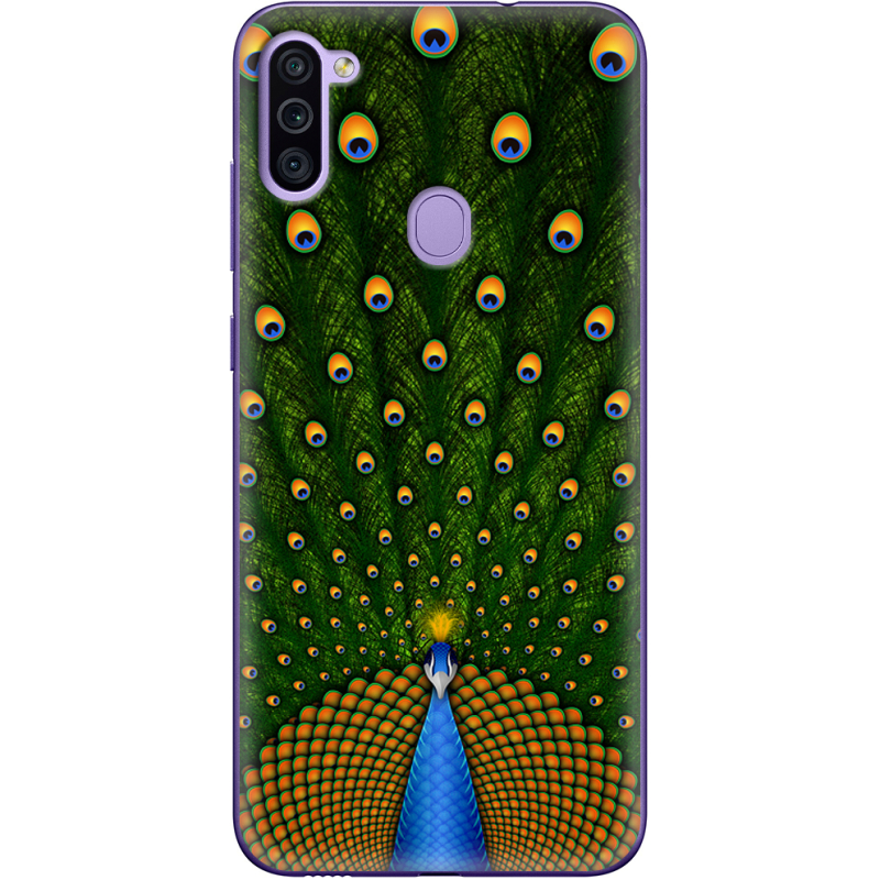 Чехол BoxFace Samsung Galaxy M11 (M115) Peacocks Tail