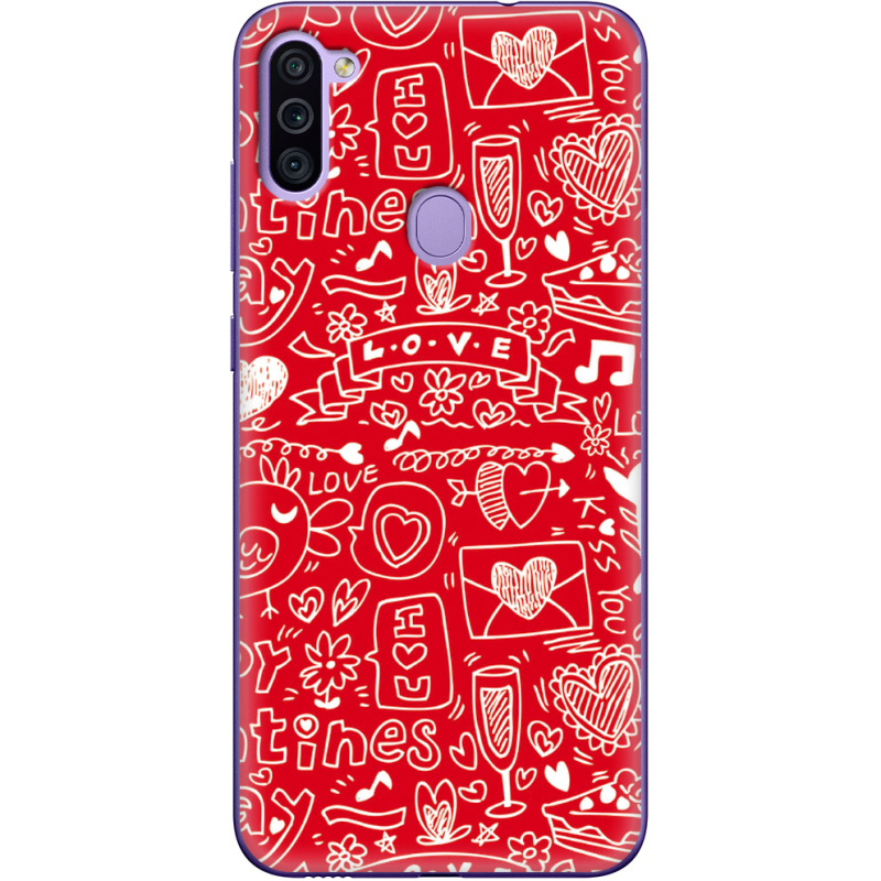 Чехол BoxFace Samsung Galaxy M11 (M115) Happy Valentines