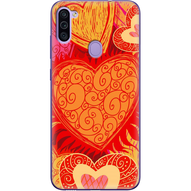 Чехол BoxFace Samsung Galaxy M11 (M115) Warm Hearts