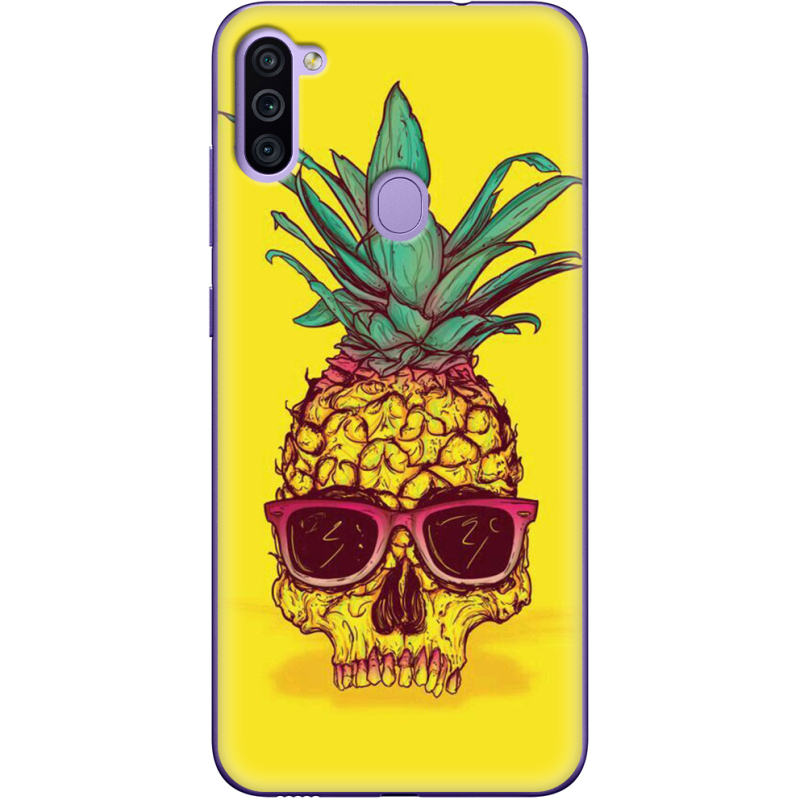 Чехол BoxFace Samsung Galaxy M11 (M115) Pineapple Skull