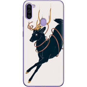 Чехол BoxFace Samsung Galaxy M11 (M115) Black Deer