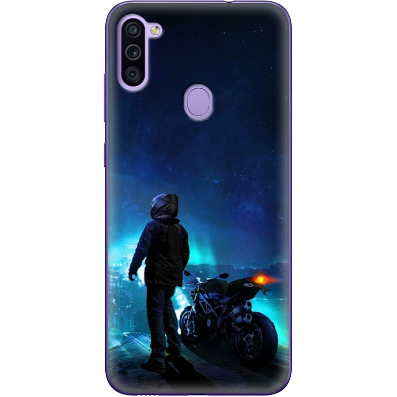 Чехол BoxFace Samsung Galaxy M11 (M115) Motorcyclist