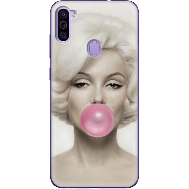 Чехол BoxFace Samsung Galaxy M11 (M115) Marilyn Monroe Bubble Gum