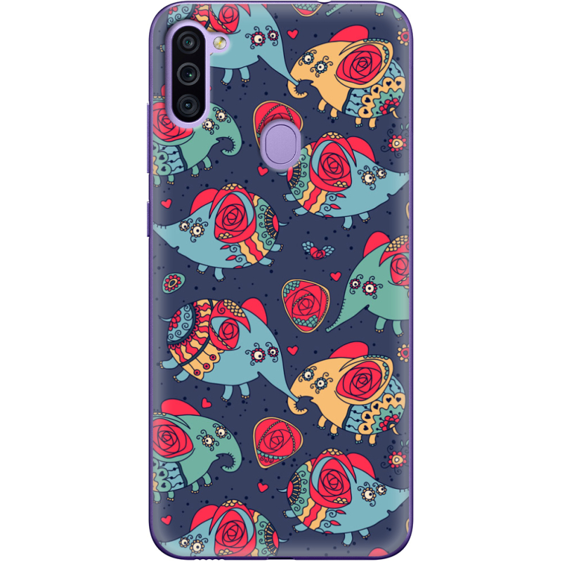 Чехол BoxFace Samsung Galaxy M11 (M115) Flying Elephants