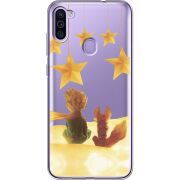 Прозрачный чехол BoxFace Samsung Galaxy M11 (M115) Little Prince