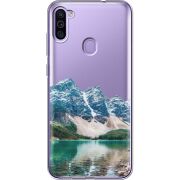 Прозрачный чехол BoxFace Samsung Galaxy M11 (M115) Blue Mountain