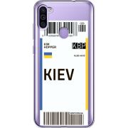 Прозрачный чехол BoxFace Samsung Galaxy M11 (M115) Ticket Kiev