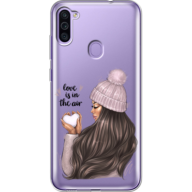 Прозрачный чехол BoxFace Samsung Galaxy M11 (M115) love is in the air