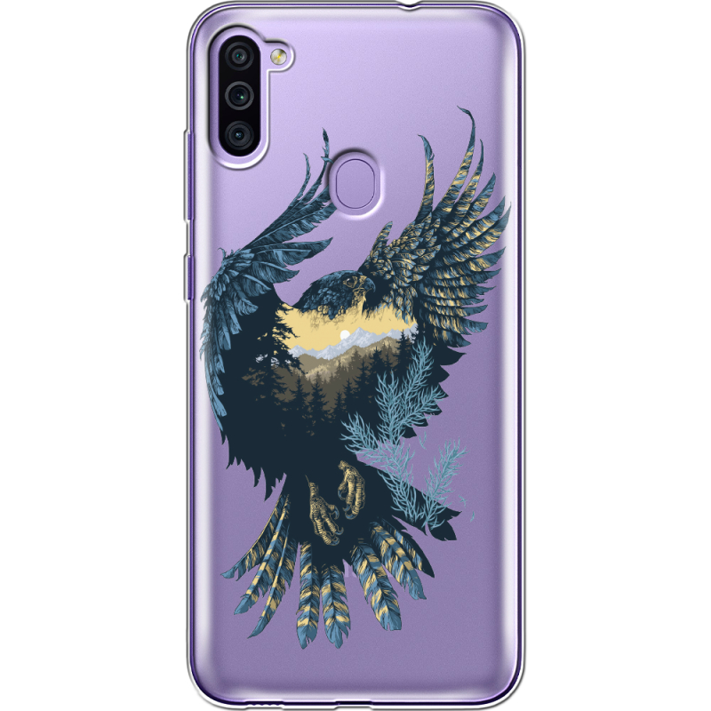 Прозрачный чехол BoxFace Samsung Galaxy M11 (M115) Eagle