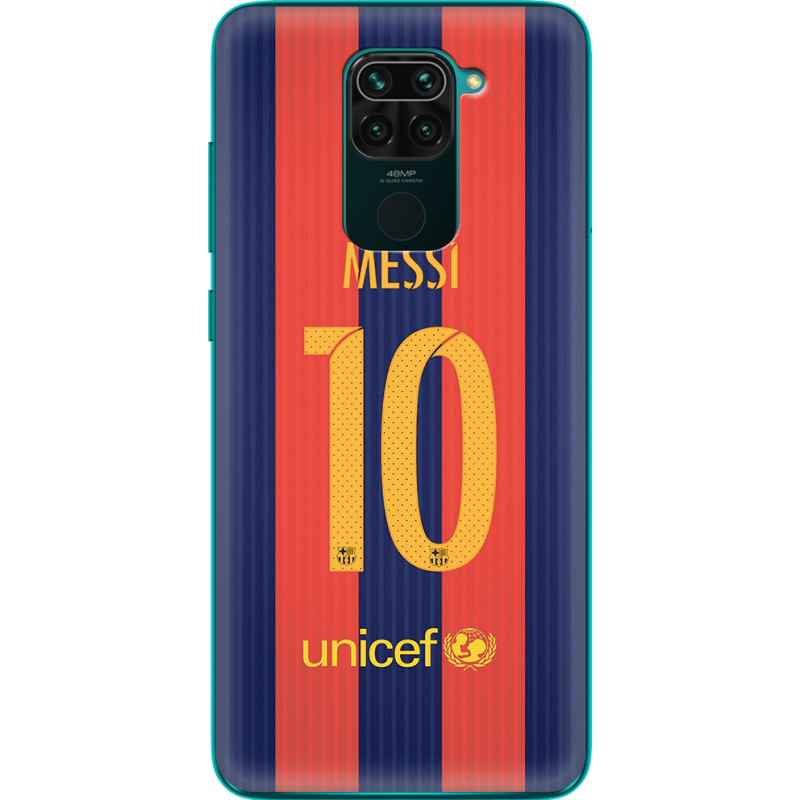 Чехол BoxFace Xiaomi Redmi Note 9 Messi 10