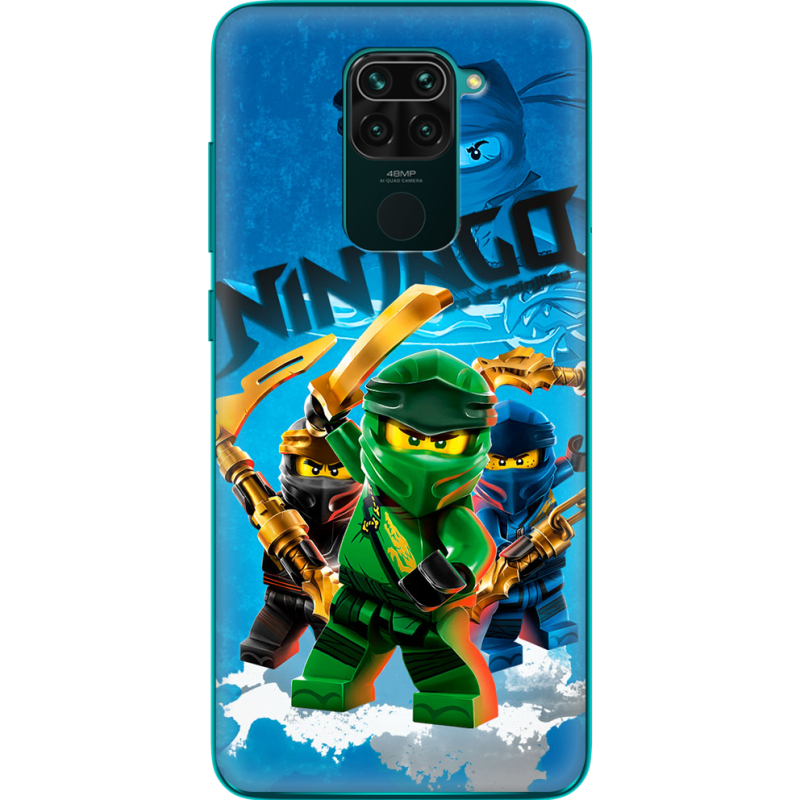 Чехол BoxFace Xiaomi Redmi Note 9 Lego Ninjago