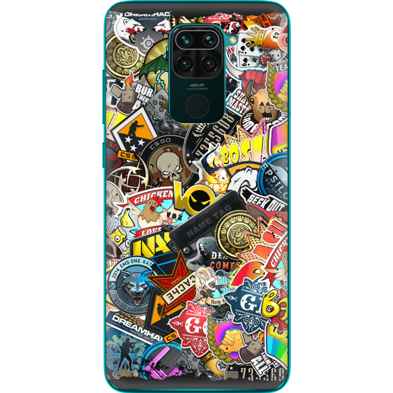 Чехол BoxFace Xiaomi Redmi Note 9 CS:Go Stickerbombing