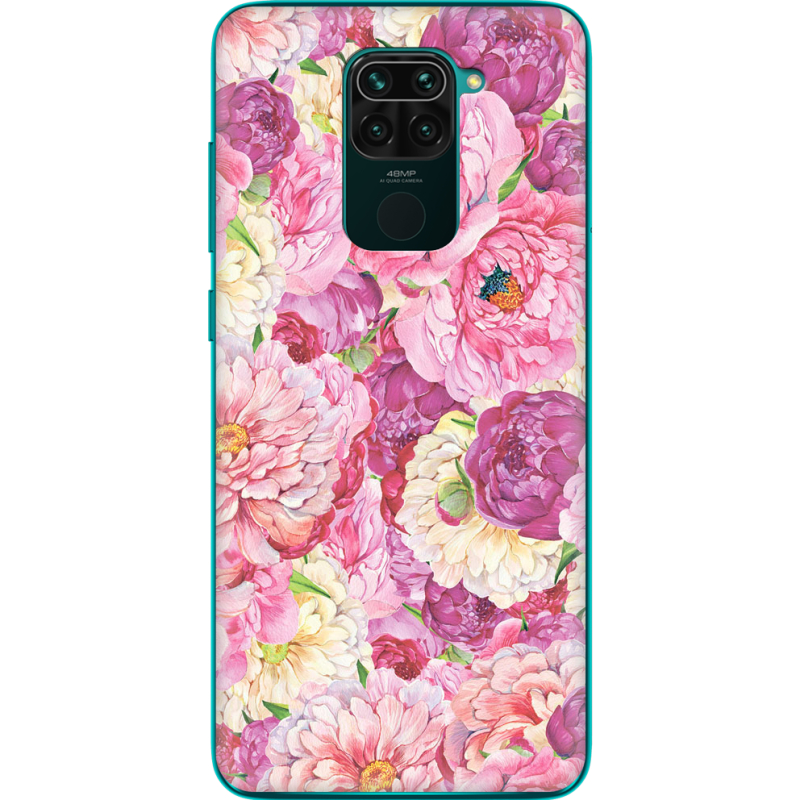 Чехол BoxFace Xiaomi Redmi Note 9 Pink Peonies