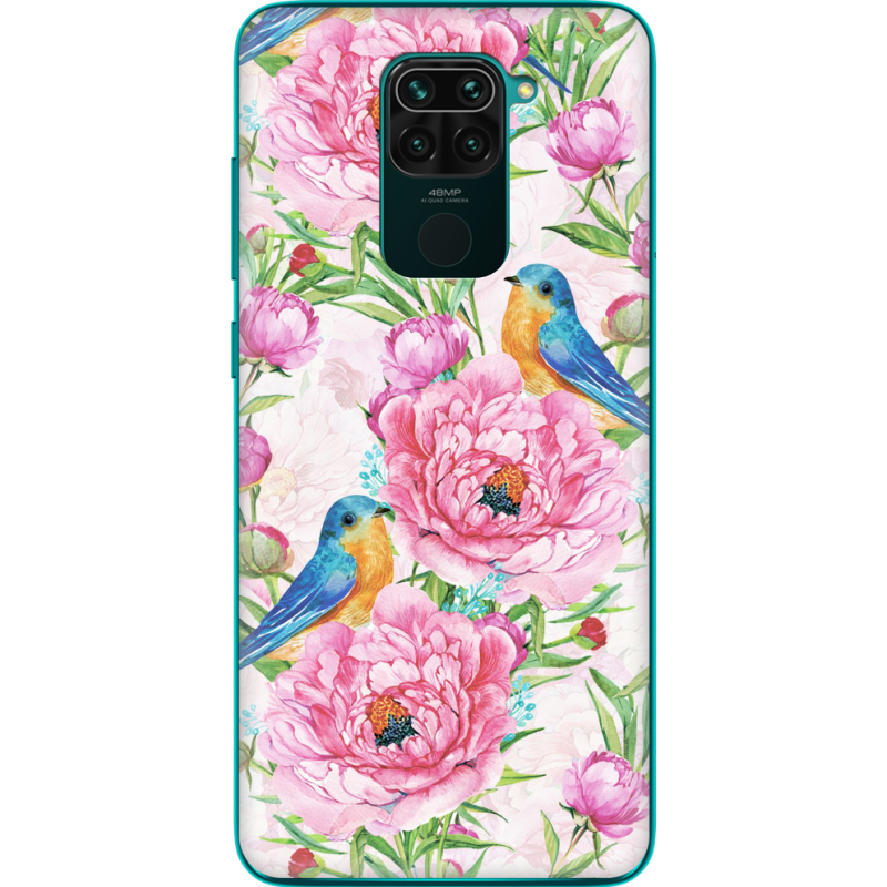 Чехол BoxFace Xiaomi Redmi Note 9 Birds and Flowers