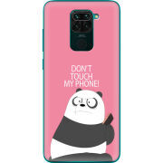 Чехол BoxFace Xiaomi Redmi Note 9 Dont Touch My Phone Panda