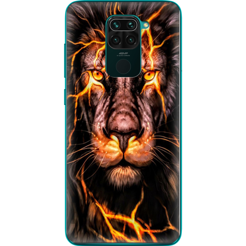 Чехол BoxFace Xiaomi Redmi Note 9 Fire Lion