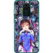 Чехол BoxFace Xiaomi Redmi Note 9 Overwatch D.VA