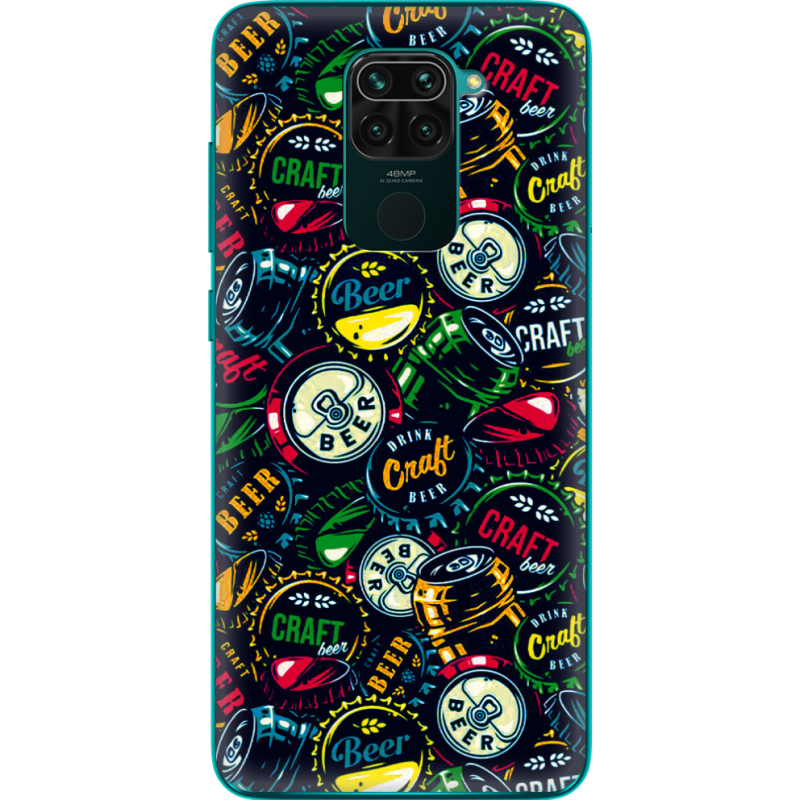 Чехол BoxFace Xiaomi Redmi Note 9 Bottle Caps