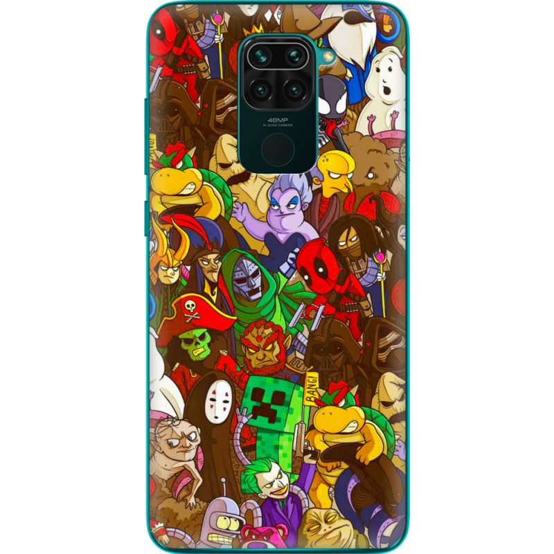 Чехол BoxFace Xiaomi Redmi Note 9 Злодеи