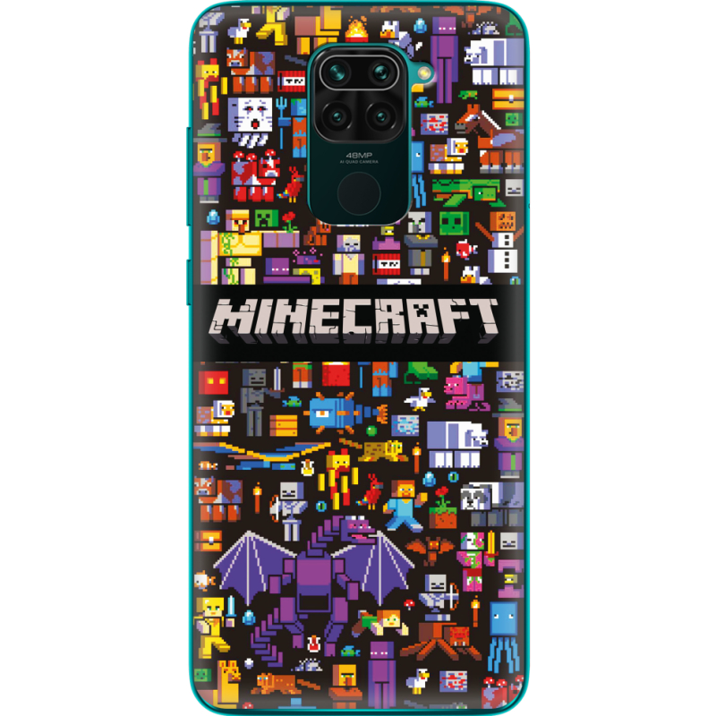 Чехол BoxFace Xiaomi Redmi Note 9 Minecraft Mobbery