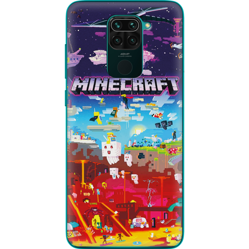 Чехол BoxFace Xiaomi Redmi Note 9 Minecraft World Beyond