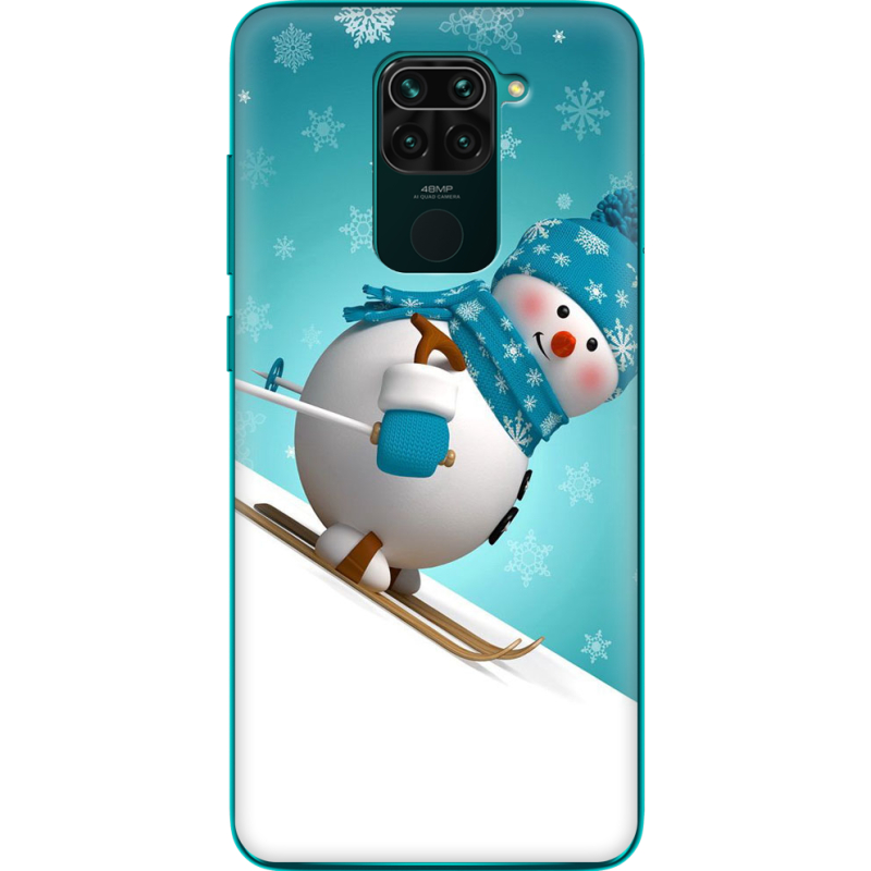 Чехол BoxFace Xiaomi Redmi Note 9 Skier Snowman