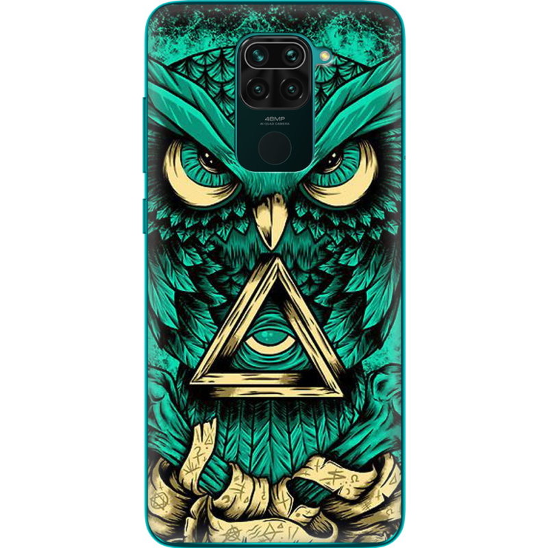 Чехол BoxFace Xiaomi Redmi Note 9 Masonic Owl