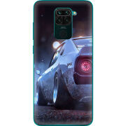 Чехол BoxFace Xiaomi Redmi Note 9 Silver Car