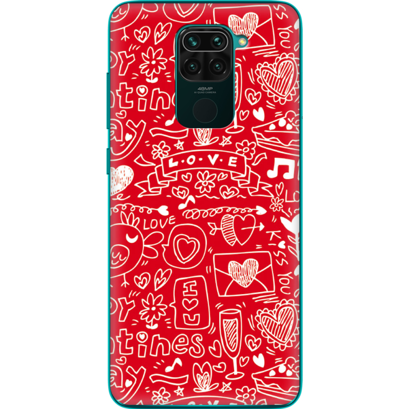 Чехол BoxFace Xiaomi Redmi Note 9 Happy Valentines