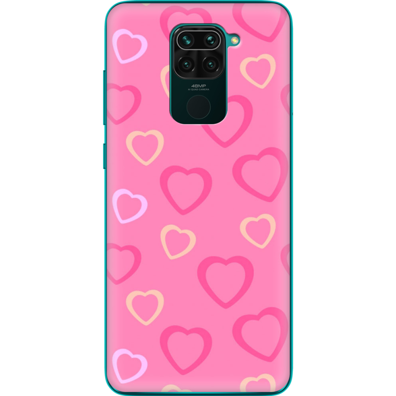 Чехол BoxFace Xiaomi Redmi Note 9 Sugar Hearts