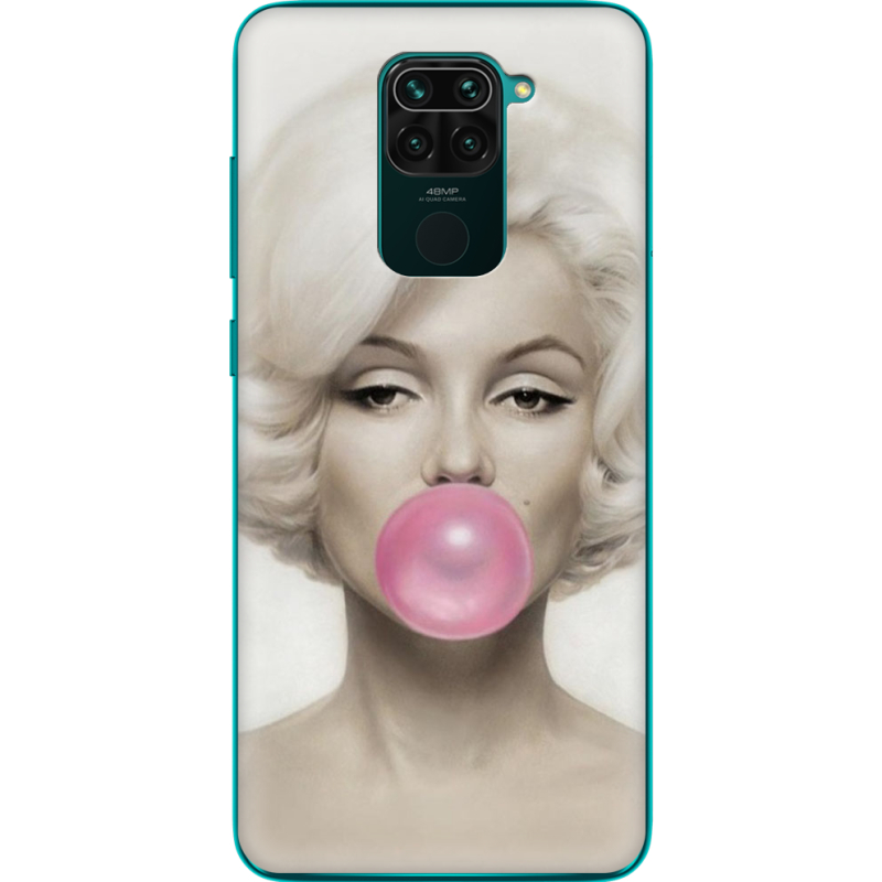 Чехол BoxFace Xiaomi Redmi Note 9 Marilyn Monroe Bubble Gum