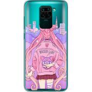 Прозрачный чехол BoxFace Xiaomi Redmi Note 9 Wiked Lady