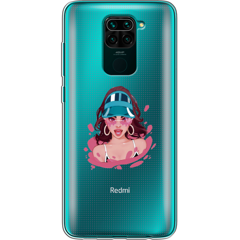 Прозрачный чехол BoxFace Xiaomi Redmi Note 9 Selena Gomez