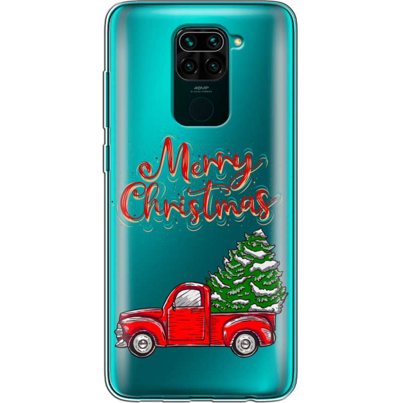 Прозрачный чехол BoxFace Xiaomi Redmi Note 9 Holiday Car