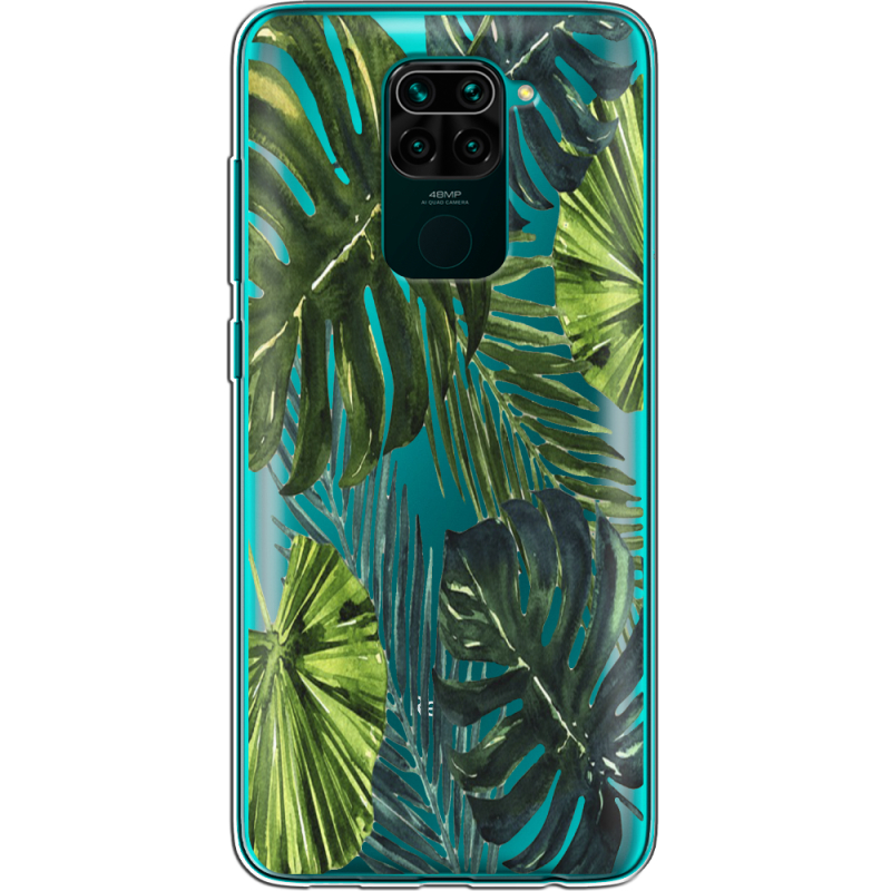 Прозрачный чехол BoxFace Xiaomi Redmi Note 9 Palm Tree