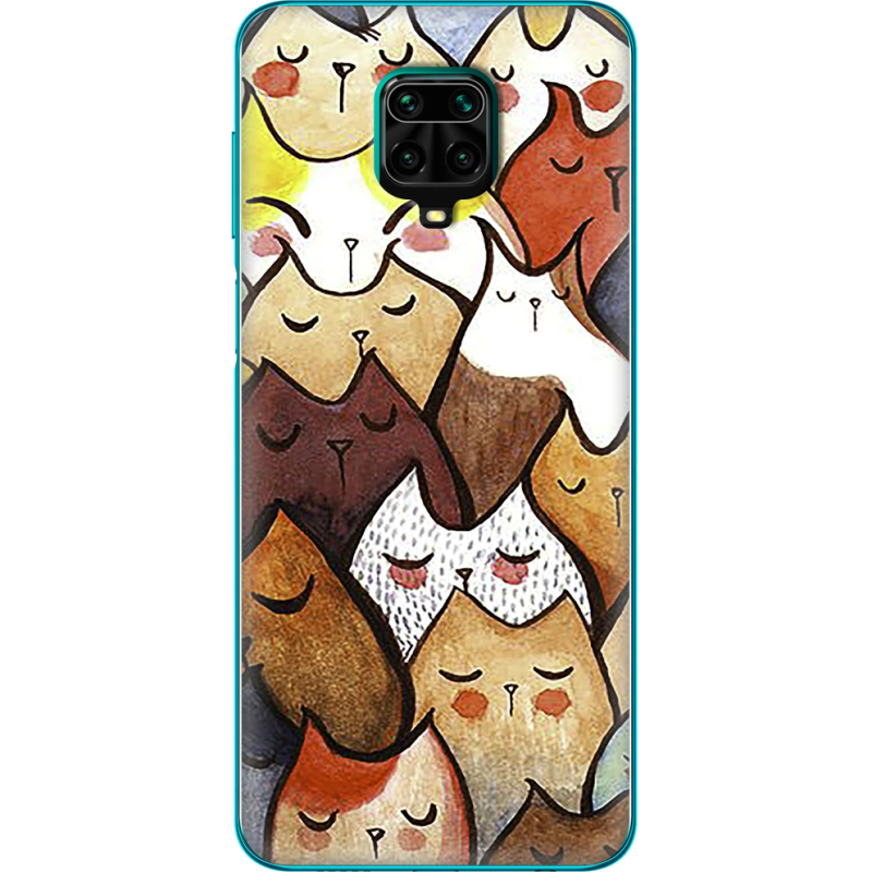 Чехол BoxFace Xiaomi Redmi Note 9 Pro / 9 Pro Max Sleepy Cats