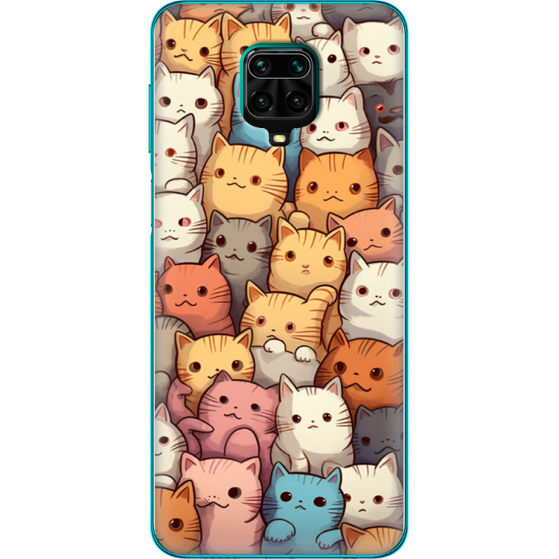 Чехол BoxFace Xiaomi Redmi Note 9 Pro / 9 Pro Max Котики муркотики