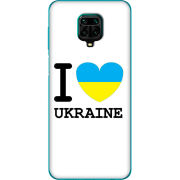 Чехол BoxFace Xiaomi Redmi Note 9 Pro / 9 Pro Max I love Ukraine