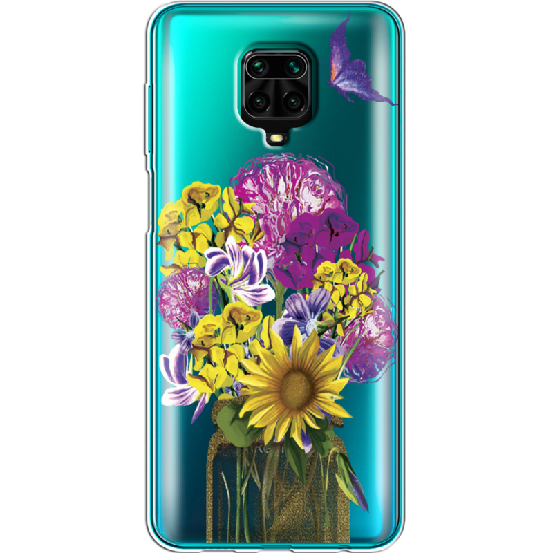 Прозрачный чехол BoxFace Xiaomi Redmi Note 9 Pro / 9 Pro Max My Bouquet