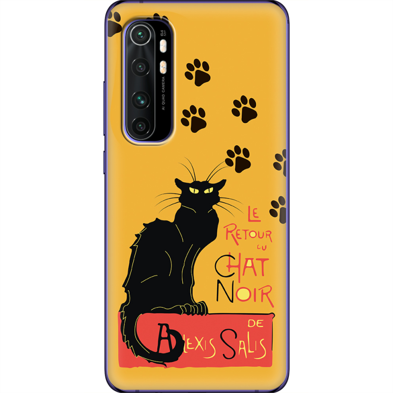 Чехол BoxFace Xiaomi Mi Note 10 Lite Noir Cat