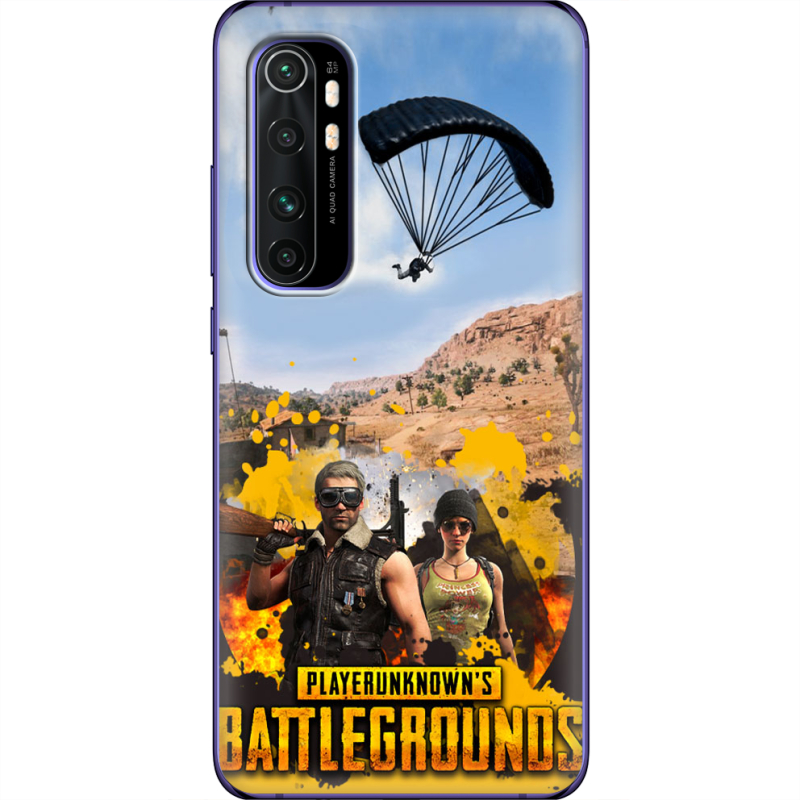 Чехол BoxFace Xiaomi Mi Note 10 Lite Pubg parachute