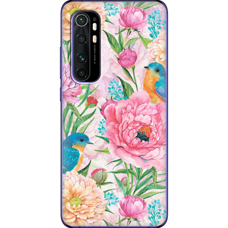 Чехол BoxFace Xiaomi Mi Note 10 Lite Birds in Flowers