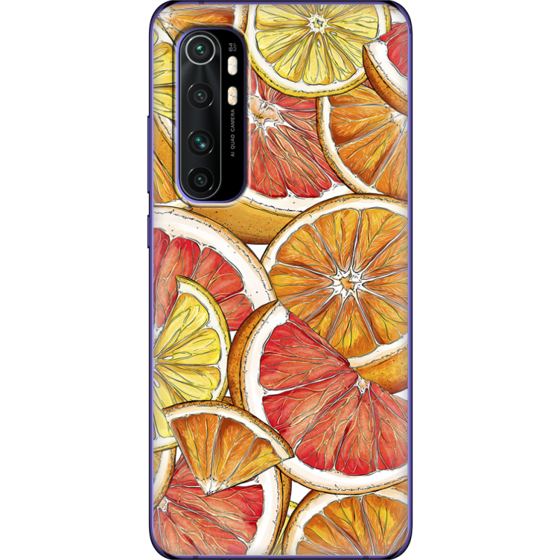 Чехол BoxFace Xiaomi Mi Note 10 Lite Citrus Pattern