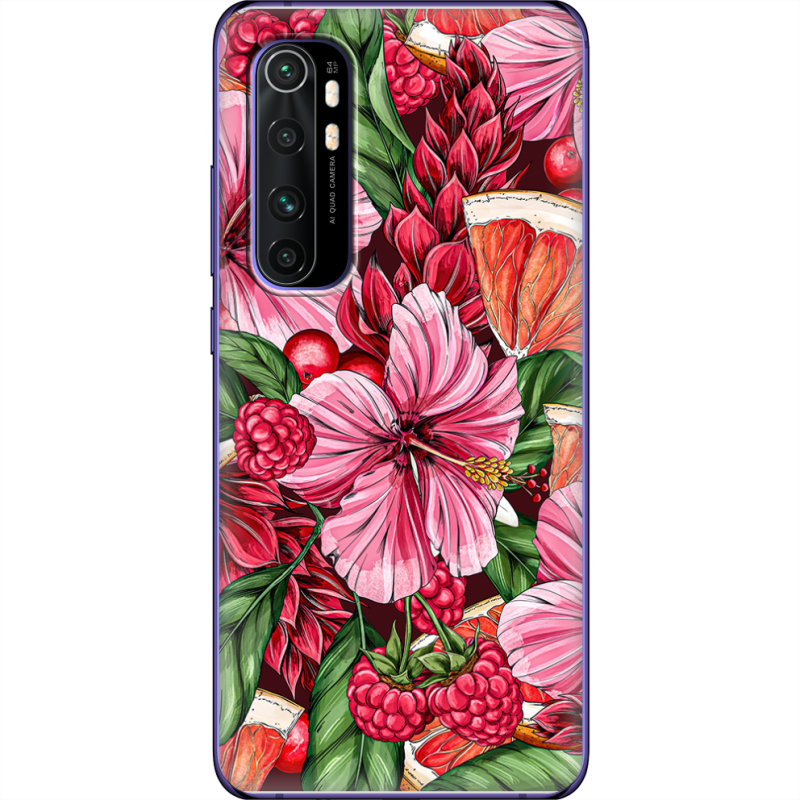 Чехол BoxFace Xiaomi Mi Note 10 Lite Tropical Flowers