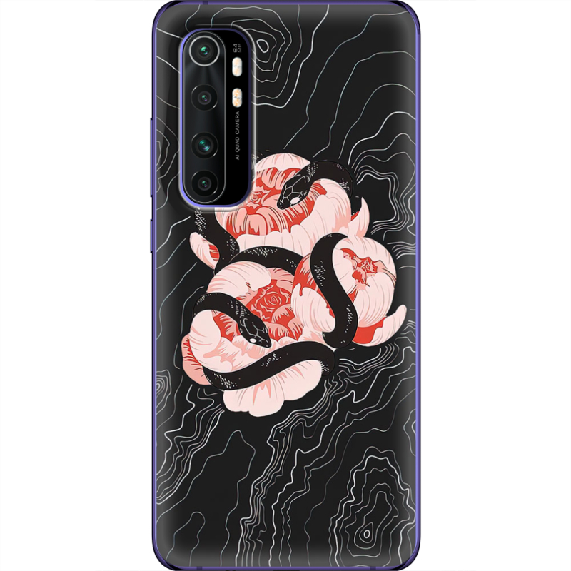 Чехол BoxFace Xiaomi Mi Note 10 Lite Snake Rose