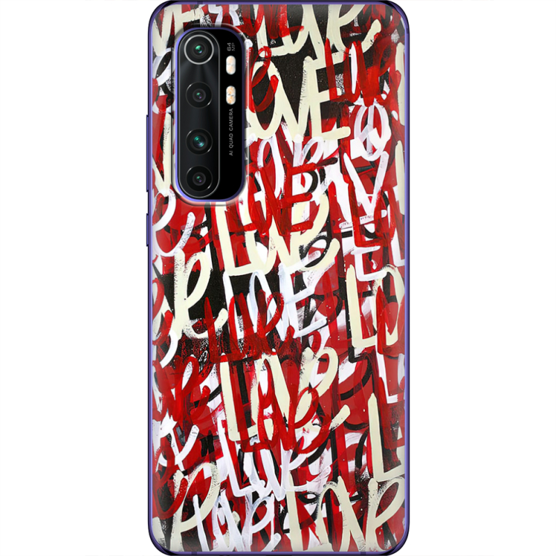 Чехол BoxFace Xiaomi Mi Note 10 Lite Love Graffiti