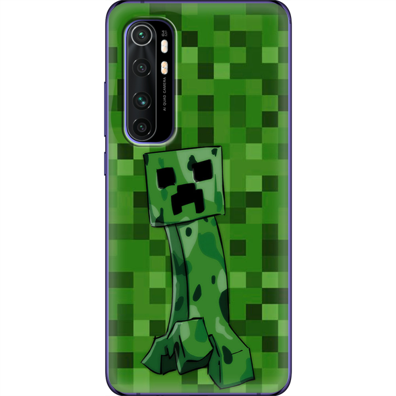 Чехол BoxFace Xiaomi Mi Note 10 Lite Minecraft Creeper