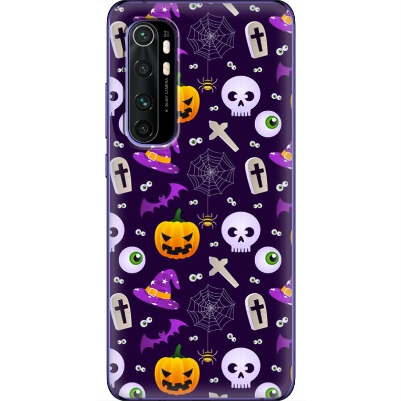 Чехол BoxFace Xiaomi Mi Note 10 Lite Halloween Purple Mood