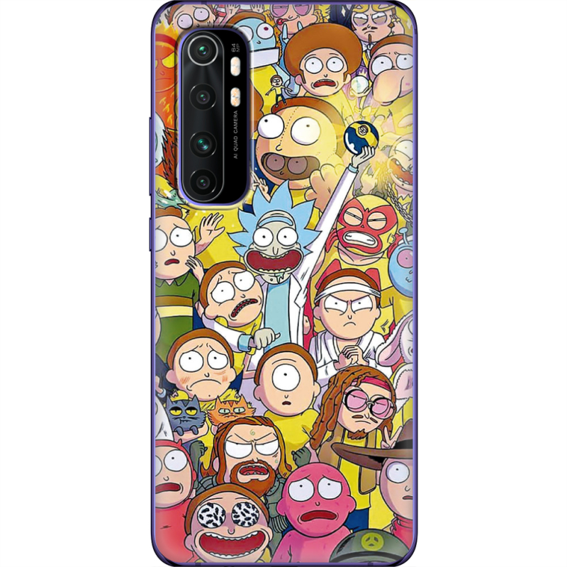 Чехол BoxFace Xiaomi Mi Note 10 Lite Rick and Morty